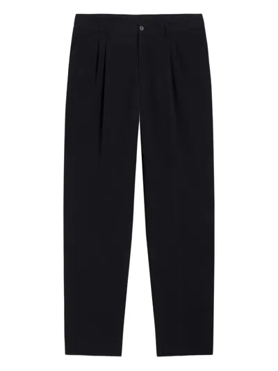Proenza Schouler Michel Pleated Trousers In Black