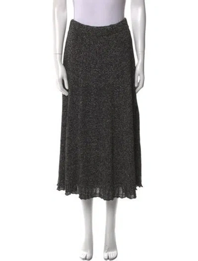 Pre-owned Proenza Schouler Midi Length Skirt In Black