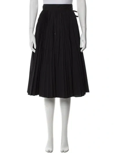 Pre-owned Proenza Schouler Midi Length Skirt In Black