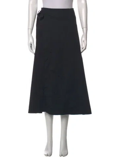 Pre-owned Proenza Schouler Midi Length Skirt In Black