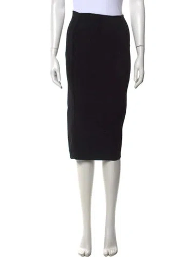 Pre-owned Proenza Schouler Midi Length Skirt In Black