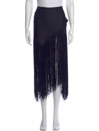 Pre-owned Proenza Schouler Midi Length Skirt In Black