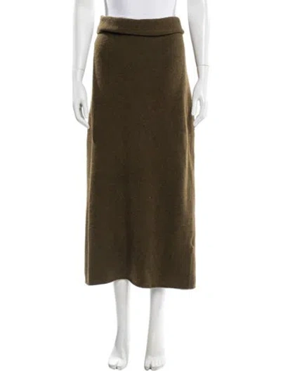 Pre-owned Proenza Schouler Midi Length Skirt In Green