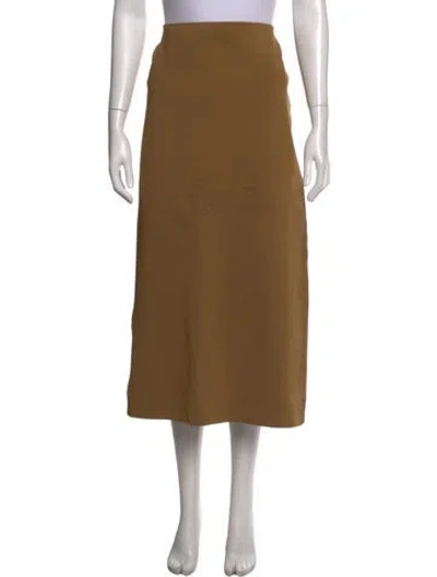 Pre-owned Proenza Schouler Midi Length Skirt In Yellow