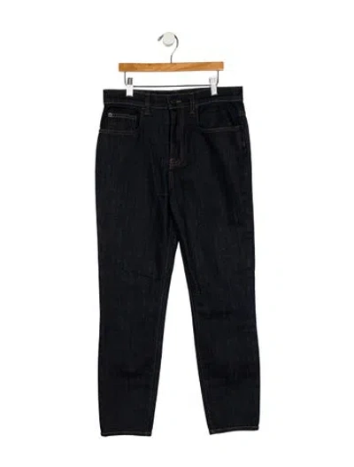Pre-owned Proenza Schouler Mid-rise Skinny Leg Jeans In Blue