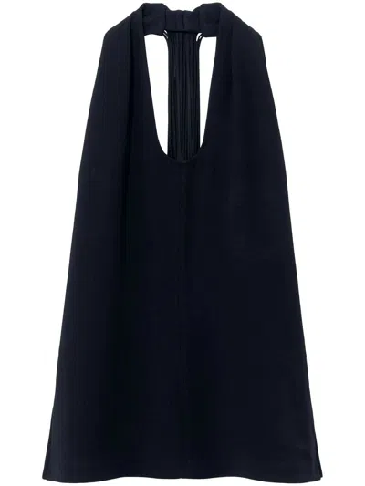 Proenza Schouler Miller Halter-neck Top In Black  