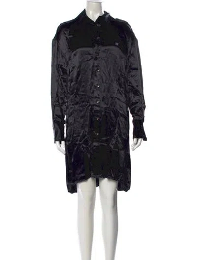 Pre-owned Proenza Schouler Mini Dress In Black