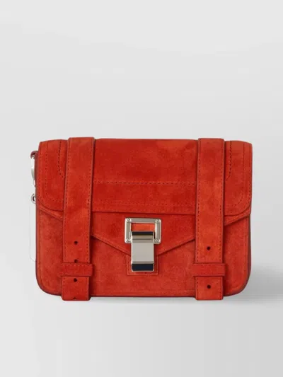 Proenza Schouler Mini Ps1 Handbag In Suede