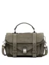 Proenza Schouler Mini Ps1 Two-way Handbag In Grey