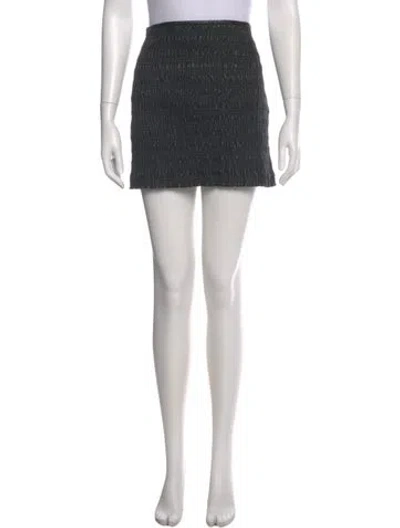 Pre-owned Proenza Schouler Mini Skirt In Black