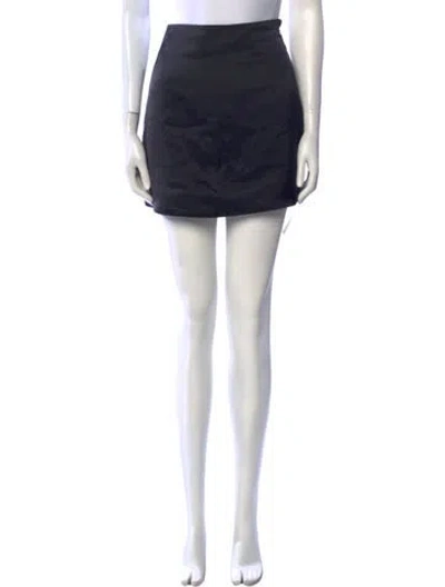 Pre-owned Proenza Schouler Mini Skirt In Black