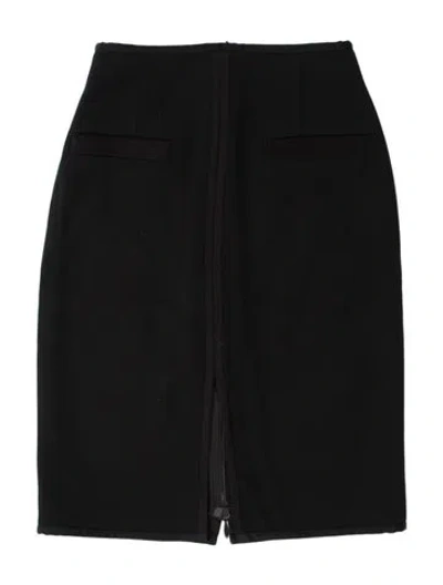 Pre-owned Proenza Schouler Mini Skirt In Black