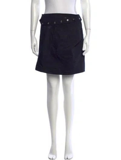 Pre-owned Proenza Schouler Mini Skirt In Black