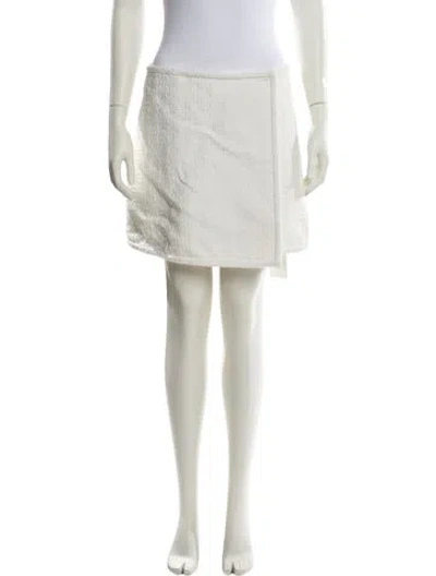 Pre-owned Proenza Schouler Mini Skirt In Neutral