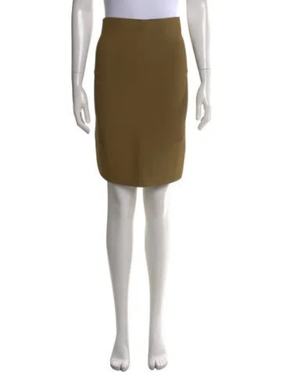 Pre-owned Proenza Schouler Mini Skirt In Neutral