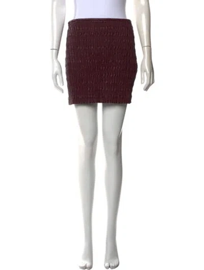 Pre-owned Proenza Schouler Mini Skirt W/ Tags In Pink