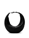 Proenza Schouler Slide Mini Paneled Leather Shoulder Bag In Black