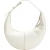 Proenza Schouler Mini Slide Leather Top Handle Bag In White