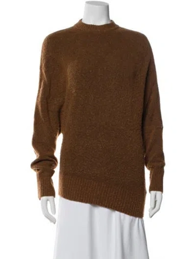 Pre-owned Proenza Schouler Mock Neck Sweater In Brown