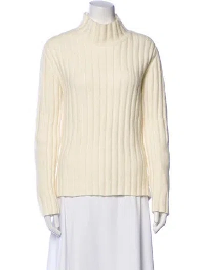Pre-owned Proenza Schouler Mock Neck Sweater In Neutral