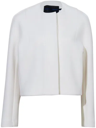 Proenza Schouler Mona Cropped Jacket In White