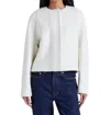 Proenza Schouler Mona Cropped Jacket In White