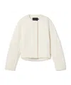 Proenza Schouler Mona Wool-blend Jacket In Neutral