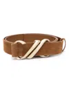 Proenza Schouler Monogram Belt In Brown