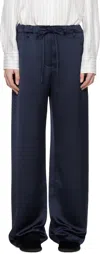 Proenza Schouler White Label Magnus Trousers In 415 Ink