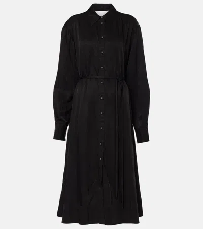 proenza schouler shirt dress Vanessa printed shirt dress in blue - Proenza Schouler