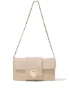 Proenza Schouler Flip Leather Shoulder Bag In Neutrals