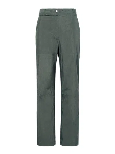 Proenza Schouler Nicole Pant In Parachute Cotton In Green