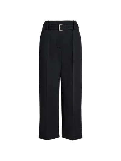 Proenza Schouler Nila Belted Trousers In Black