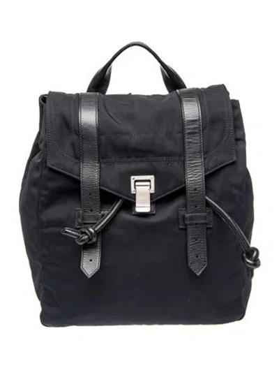 Pre-owned Proenza Schouler Nylon Backpack In Blue