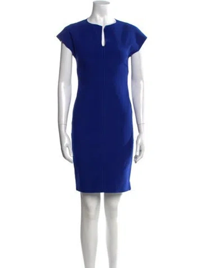 Pre-owned Proenza Schouler Nylon Mini Dress In Blue