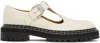 Proenza Schouler Off-white Mary Jane Oxfords In 100 White