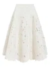 Proenza Schouler Olene Midi Skirt In White