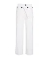 Proenza Schouler Oliver Pant In Wool Gabardine In White
