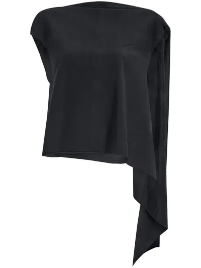 Proenza Schouler Ondine Top In Black