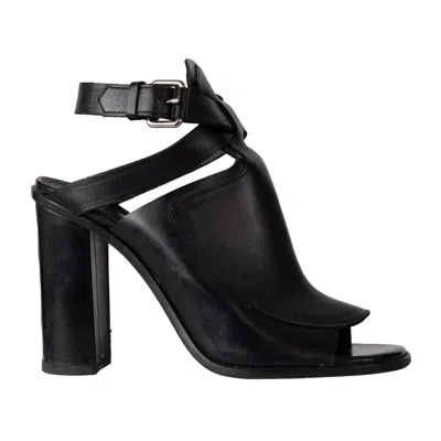 Pre-owned Proenza Schouler Open-toe Heel Sandals - '10s In Black