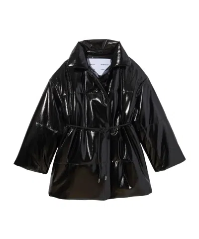 Proenza Schouler Oversized Puffer Coat In Black