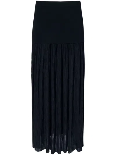 Proenza Schouler Paige Maxi Skirt In Black  