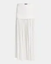 Proenza Schouler Paige Skirt In Ivory