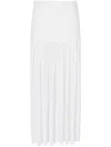 Proenza Schouler Paige Skirt In White