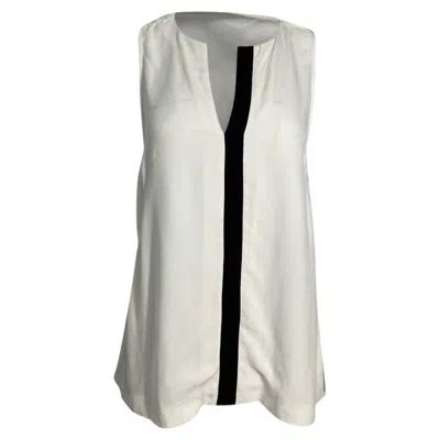 Proenza Schouler Panelled Tank Top In White Viscose