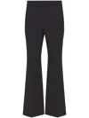 Proenza Schouler Marlene Pant In Tropical Wool In Black
