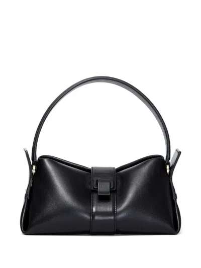 Proenza Schouler Park Leather Shoulder Bag In Black