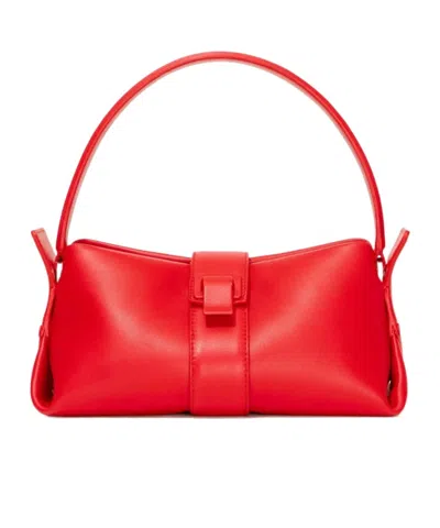 Proenza Schouler Park Leather Shoulder Bag In Red
