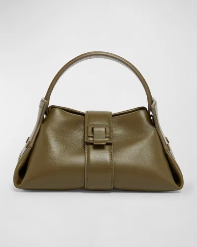 Proenza Schouler Park Mini Napa Leather Crossbody Bag In Olive