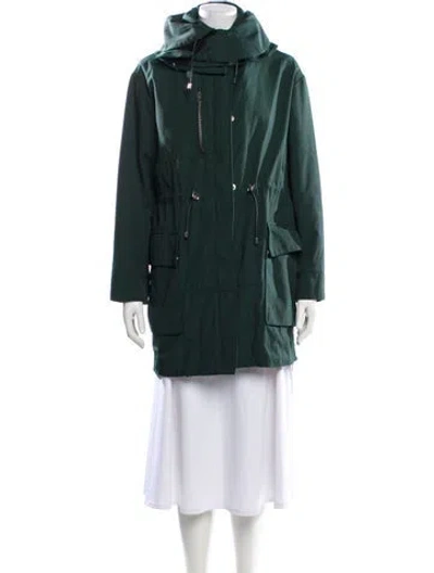 Pre-owned Proenza Schouler Parka In Green